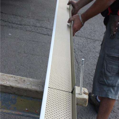 Perforated Plastic Gutter Guard
